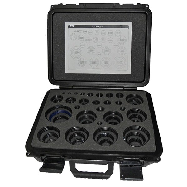 Aftermarket CTP0057 Black Nitrile 75 ORing Kit Fits Caterpillar 0959008 223 Pieces 54 Sizes ENH10-0332 - main